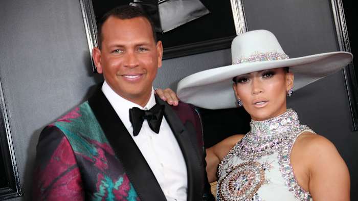 Alex Rodriguez and Jennifer Lopez